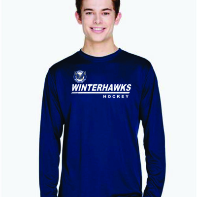 WINTERHAWKS PERFORMANCE LONG SLEEVE T-SHIRT